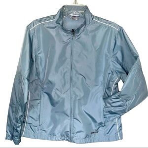 Reebok Windbreaker Full Zip Jacket Sz M